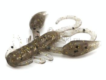 Твистер съедобный Lucky John Pro Series ROCK CRAW 2.0in 5.1см, цвет S02, 10шт.