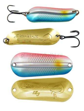 Блесна колеблющаяся LureMax Shtorlek-M, 58мм, 12гр., цвет 111