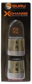 Кормушки Guru X-Change Distance Feeder Solid Extra Small 20+30гр.
