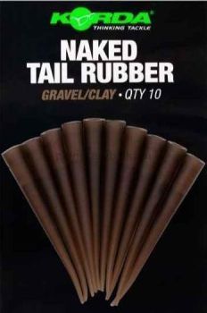 Конус резиновый KORDA Naked Tail Rubber Gravel Clay 10шт.