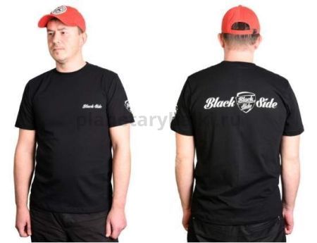 Футболка Black Side черная размер XXXL