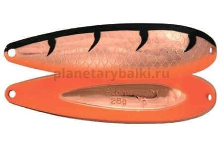 Блесна колеблющаяся LureMax Storm  81мм, 28гр., цвет 59