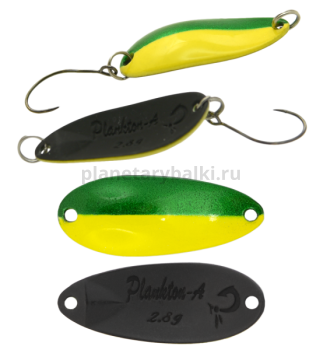 Блесна колеблющаяся LureMax Plankton-A 30мм, 2,8гр., цвет 04