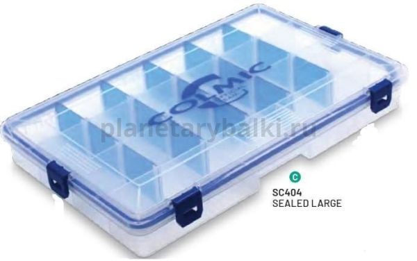 Коробка пластиковая COLMIC SEALED LARGE герметичная, 34,5х21,5х5см