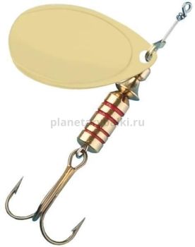 Блесна вращающаяся ILBA TONDO n/d №2, 5гр., цвет gold