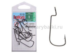 Крючки Saikyo BS-3324 BN №1, 10шт.
