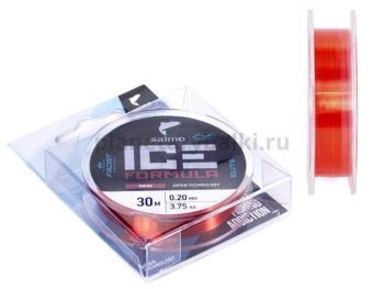 Леска монофильная зимняя Salmo Elite ICE FORMULA Wine red 30м, 0,20мм, 3,75кг