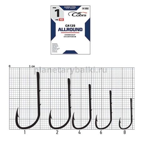 Крючки Cobra Allround BAITHOLDER CA129 №1, 10шт. для рыбалки, Крючки Cobra Allround BAITHOLDER CA129 №1, 10шт. отзывы, Крючки Cobra Allround BAITHOLDER CA129 №1, 10шт. купить, Крючки Cobra Allround BAITHOLDER CA129 №1, 10шт. купить в интернет магазине, Крючки Cobra Allround BAITHOLDER CA129 №1, 10шт. выбрать, Крючки Cobra Allround BAITHOLDER CA129 №1, 10шт. обзор, Крючки Cobra Allround BAITHOLDER CA129 №1, 10шт. купить в розничном магазине