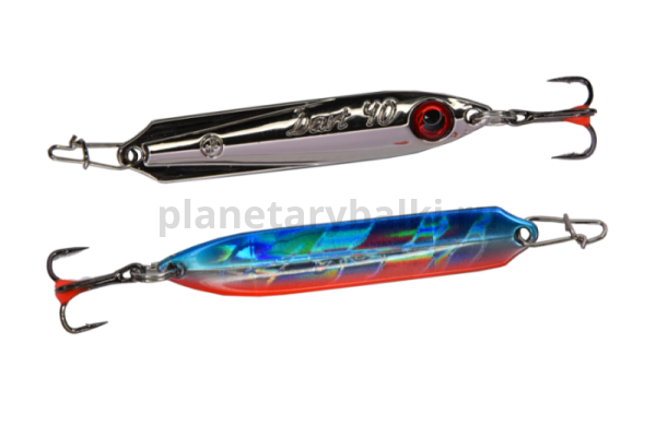 Блесна вертикальная ECOPRO Dart, 40мм, 3гр., цвет BRS