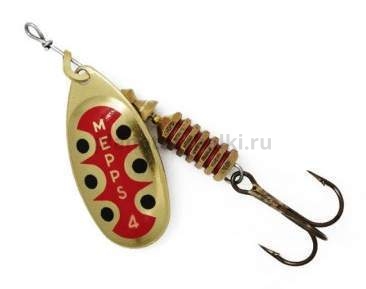 Блесна вращающаяся MEPPS Aglia TW №1, 3,5гр., цвет OR