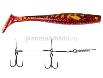 Виброхвост LJ 3D BBS Series GIANT KUBIRA SWIM SHAD 10,3in (26,00)/PG25 1шт.+Stinger XL