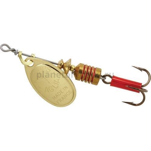 Блесна вращающаяся Mepps AGLIA №1, 3,5гр., цвет Gold