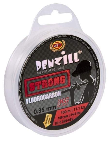 Леска монофильная WFT Penzill FLUOROCARBON Strong 100м, 0,35мм, 11,1кг