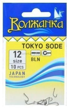 Крючки "Волжанка" Tokyo Sode #  1 (10шт/уп)