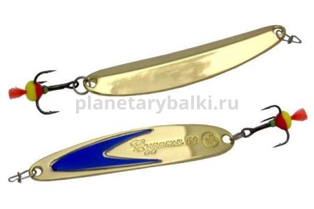 Блесна вертикальная ECOPRO Судачья синий флекс, 50мм, 6гр., цвет GBF