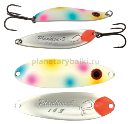 Блесна колеблющаяся LureMax Plankton-S, 68мм, 14гр., цвет 128