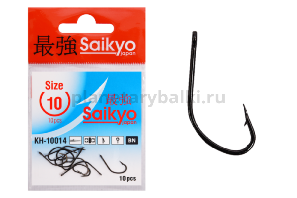 Крючки Saikyo Maruseigo BN KH-10014 №10, 10шт.