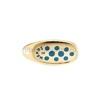Блесна вращающаяся Mepps COMET PTS 2, 4,5гр., цвет Gold/Blue dots
