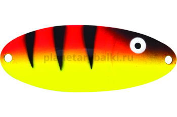 Блесна колеблющаяся Mister Cro ЧЕРНОСПИНКА 65мм, 16гр., цвет FTR