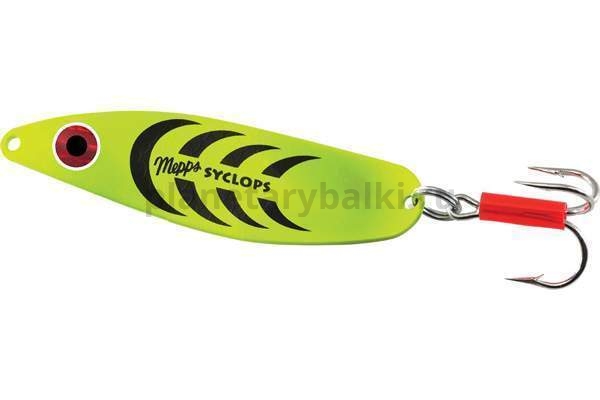 Блесна колеблющаяся Mepps SYCLOPS №00, 5гр., цвет Fluo Chartreuse