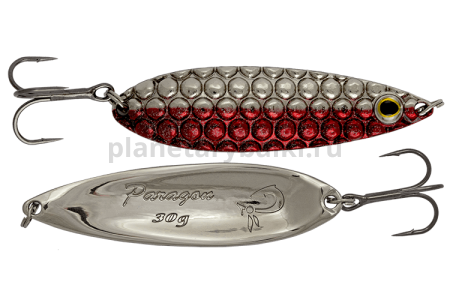 Блесна колеблющаяся LureMax Paragon 70мм, 22гр., цвет 38, White eye