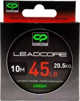 Лидкор CARP PRO Delight зеленый 10м, 45lb