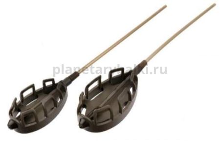 Кормушка ELEGANCE Method Feeder L 33х95мм, 20гр., 2шт.