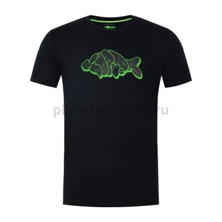 Футболка KORDA Outline Tee Black размер S
