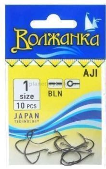Крючки Волжанка Aji №6, 10шт.