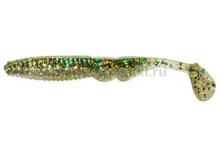 Виброхвост LureMax BUTCHER 4'' 10см, Pearl Shad 012, 10шт.