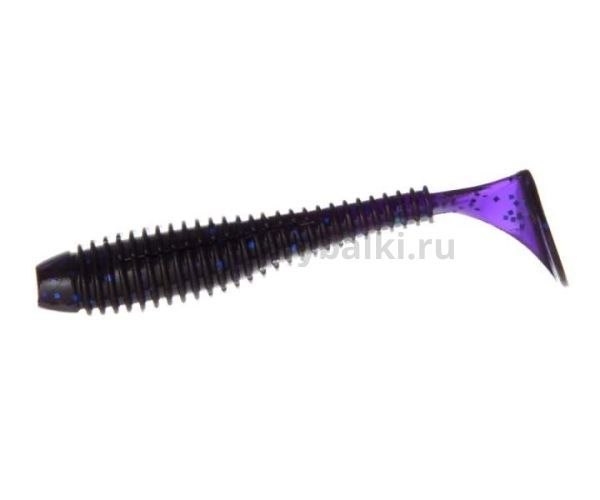 Виброхвост FLAGMAN Mystic Fish Fat 2" 5см, #105 Violet, 10шт.