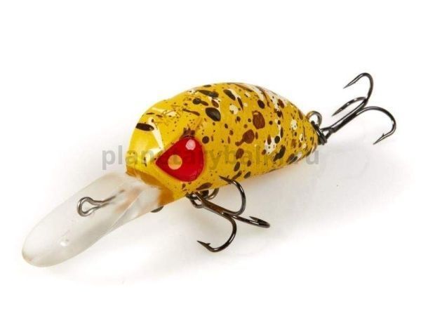 Воблер плавающий LUCKY JOHN Pro Series HAIRA TINY LBF 33мм, 4гр., до 1м, цвет 506 Plus Foot