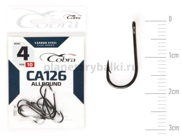 Крючки Cobra Allround VIKING CA126 №4, 10шт.