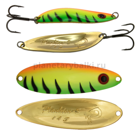 Блесна колеблющаяся LureMax Plankton-S, 68мм, 14гр., цвет 78
