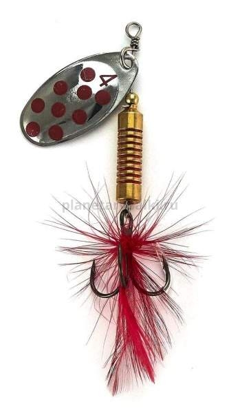 Блесна вращающаяся Lucky John SPIN X ROUND №04, 11гр., цвет SR