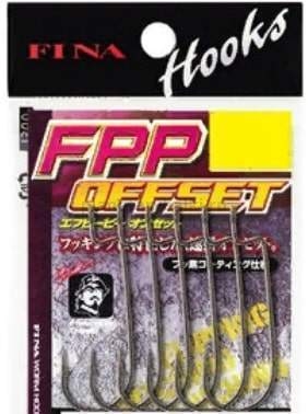 Крючки HAYABUSA FPP Offset №2/0, 6шт.