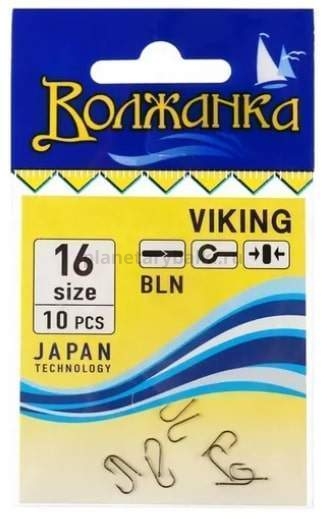Крючки "Волжанка" Viking # 4 (10шт/уп)