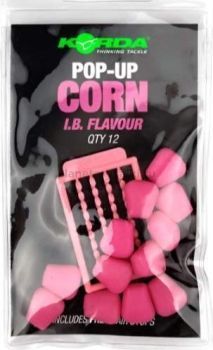 Имитационная приманка KORDA Pop Up Corn IB Pink всплывающая 10шт.
