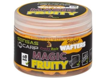 Мини бойлы нейтральной плавучести Sensas CRAZY MAGIC FRUITY 8мм, 0.08кг