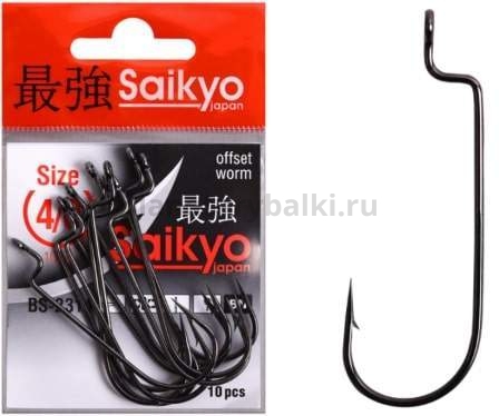 Крючки Saikyo BS-2314 BN №3/0, 10шт.