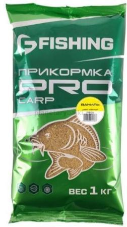 Прикормка для рыбы F-FISHING PRO Carp Ваниль 1кг (15)