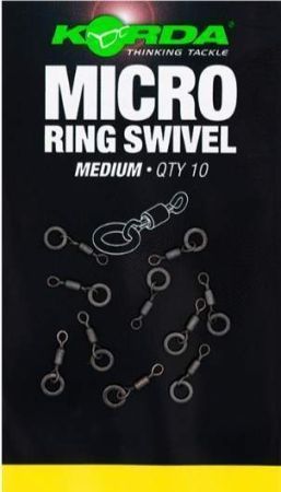 KORDA Вертлюг с кольцом Micro Rig Ring Swivel