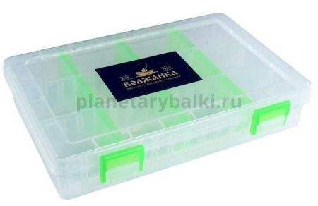 Коробка рыболовная Волжанка 20,5х14х4см