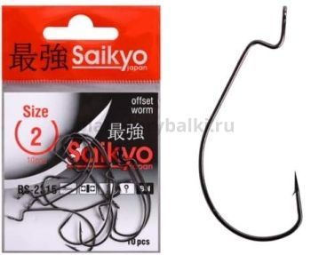 Крючки Saikyo BS-2315 BN №4, 10шт.