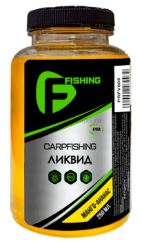 Ликвид F-FISHING CARP Манго Ананас 250мл (4)