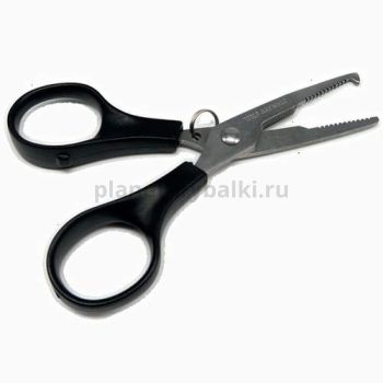 Ножницы для плетёнки с разжимом для заводных колец Lucky John 03