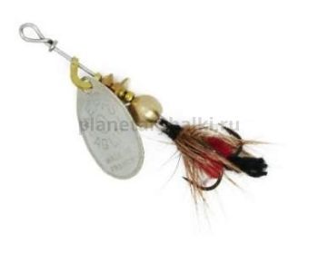 Блесна вращающаяся MEPPS Aglia Mouche Rouge №0, 2,5гр., цвет AG