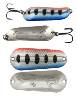 Блесна колеблющаяся LureMax Shtorlek-M, 58мм, 12гр., цвет 42