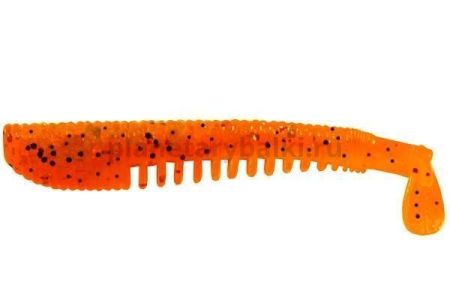 Виброхвост LureMax YOBBO 3'' 7,5см, Fire Carrot 06-008, 6шт.