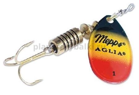 Блесна вращающаяся Mepps AGLIA FLUO 1, 3,5гр., цвет Furia